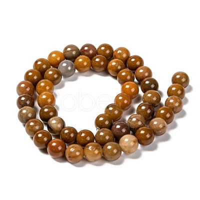 Natural Gemstone Beads Strands G-F591-03M-8mm-1