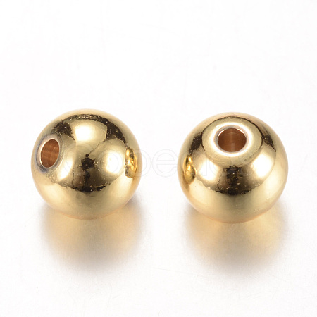 Brass Spacer Beads X-KK-S753-4mm-G-1