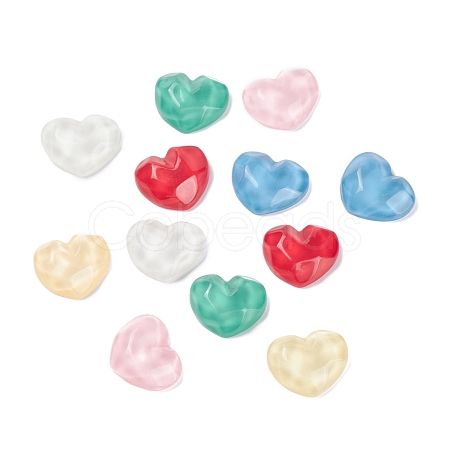 Opaque Resin Cabochons RESI-Z001-21-1