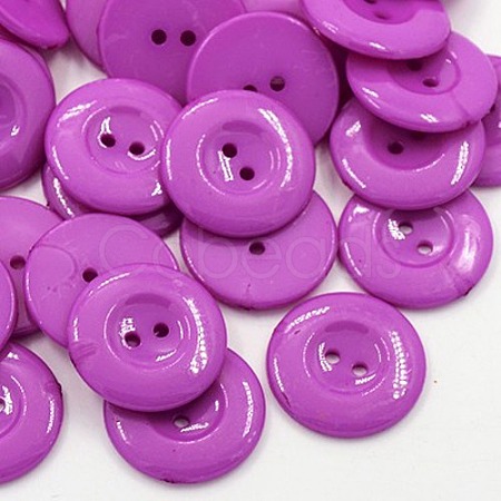 Acrylic Sewing Buttons for Costume Design X-BUTT-E087-C-09-1