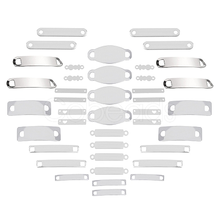 SUNNYCLUE 304 Stainless Steel Links Connectors STAS-SC0001-38P-1