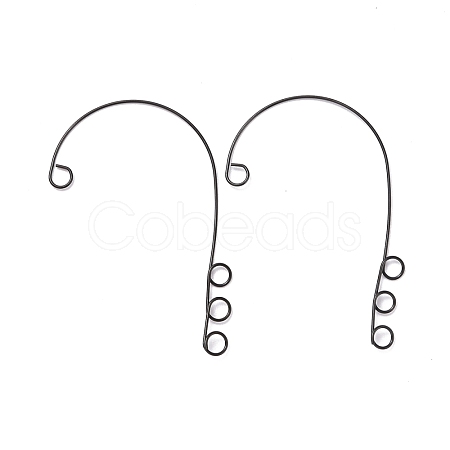 316 Stainless Steel Ear Cuff Findings STAS-H148-01B-1