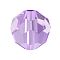 Preciosa&reg Crystal Beads, Czech Crystal, 451 19 602 Round, Violet, 5mm