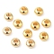 Brass Beads, Cadmium Free & Lead Free, Rondelle, Long-Lasting Plated, Golden, 3x1.5mm, Hole: 1.2mm