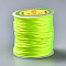 Nylon Thread, Green Yellow, 1.5mm, about 49.21 yards(45m)/roll