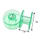 Plastic Bobbins, Sewing Thread Holders, for Sewing Tools, Lime Green, 20x11mm, 10pcs/set