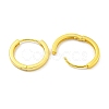 Brass Hoop Earrings EJEW-L211-08C-G-2