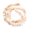 Natural Multi-Moonstone Beads Strands G-G018-07-2