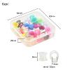 32Pcs 16 Colors Silicone Thin Ear Gauges Flesh Tunnels Plugs FIND-YW0001-16B-3