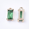 Transparent Glass Charms GLAA-T007-13B-2