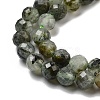 Natural Prehnite Beads Strands G-G140-A19-08-4