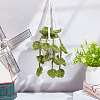 Potted Plants Crochet Orchid Hanging Ornament AJEW-WH0505-96B-4