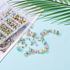 497Pcs 5 Style Rainbow ABS Plastic Imitation Pearl Beads OACR-YW0001-07B-8