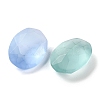 Frosted Glass Rhinestone Cabochons RGLA-G022-05A-2