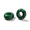 Synthetic Malachite European Beads G-R488-02K-3