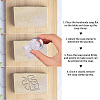 Clear Acrylic Soap Stamps with Big Handles DIY-WH0438-041-3