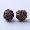 Unwaxed Natural Lava Rock Beads G-F325-12mm-M-3
