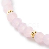 Glass Beads Stretch Bracelets Sets BJEW-JB06575-7