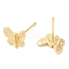 Butterfly Alloy Stud Earrings for Women PALLOY-Q447-09LG-2