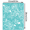 Self-Adhesive Silk Screen Printing Stencil DIY-WH0338-261-2
