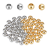 DICOSMETIC 50Pcs 2 Colors 304 Stainless Steel European Beads STAS-DC0015-63-1