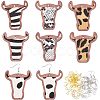 Olycraft DIY Cattle Head Dangle Earring Making Kit DIY-OC0009-75-1