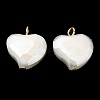 Imitation Jade Glass Pendants KK-Q777-01G-02-2