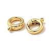 Brass Spring Gate Rings KK-J301-08G-3