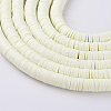 Eco-Friendly Handmade Polymer Clay Beads X-CLAY-R067-3.0mm-21-3