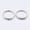 925 Sterling Silver Bead Frames STER-F036-13S-13mm-2