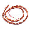 Natural Striped Agate/Banded Agate Beads X-G-J371-15-6mm-2