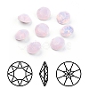 Pointed Back & Back Plated K9 Glass Rhinestone Cabochons X-RGLA-J012-10mm-395-1