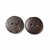 2-Hole Natural Coconut Buttons COCB-G002-03B-2