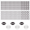 Olycraft 26 Sheets 2 Styles PVC Plastic Waterproof Stickers DIY-OC0004-24B-1