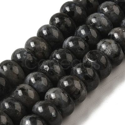 Natural Larvikite Beads Strands G-G102-C03-01-1