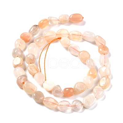 Natural Multi-Moonstone Beads Strands G-G018-07-1