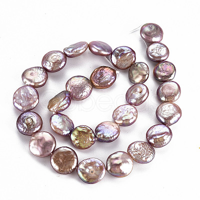 Natural Keshi Pearl Beads Strands PEAR-S018-03F-1