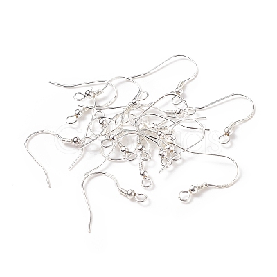 Sterling Silver Earring Hooks X-STER-G011-16-1