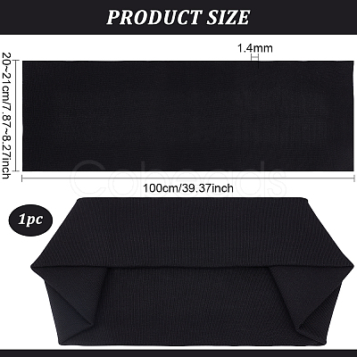 Polycotton Elastic Ribbing Fabric for Cuffs DIY-WH0021-10A-1