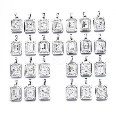 Non-Tarnish 304 Stainless Steel Pendants STAS-S119-009-01-1