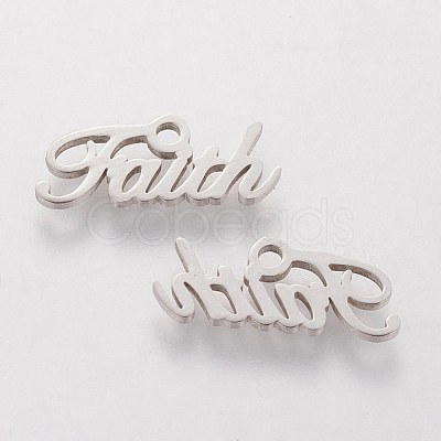 Tarnish Resistant 201 Stainless Steel Charms STAS-Q201-T211-1