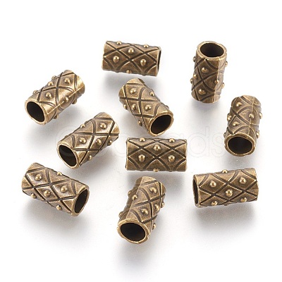 Tibetan Style Alloy Beads X-K0P66071-1