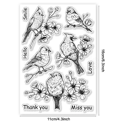 Custom PVC Plastic Clear Stamps DIY-WH0448-0295-1