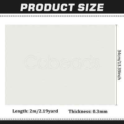 BENECREAT 2M Waterproof PVC Film Fabric DIY-BC0012-49B-1