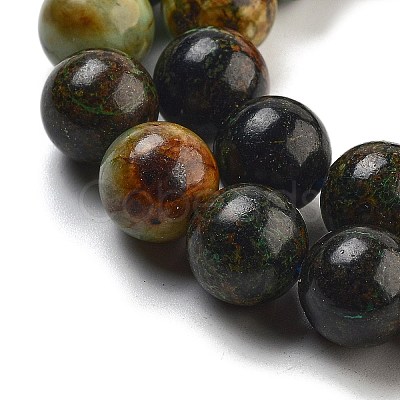 Natural Azurite Beads Strands G-Z063-A04-01-1