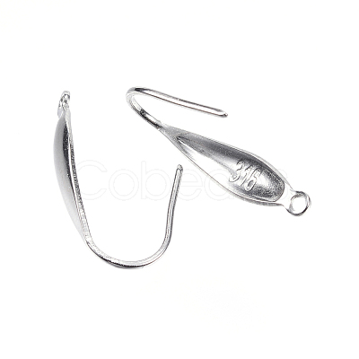 Tarnish Resistant 316 Surgical Stainless Steel Earring Hooks X-STAS-D448-043P-1