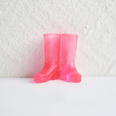 Miniature Plastic Rainboot Display Decorations MIMO-PW0001-077A-1