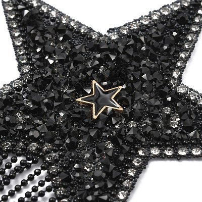 Star Resin Hotfix Rhinestone PATC-WH0001-79C-1