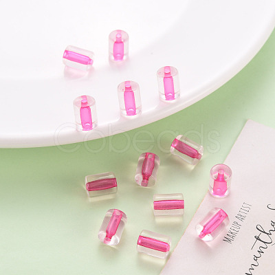 Transparent Acrylic Beads TACR-S154-17A-82-1