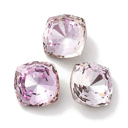 Glass Rhinestone Cabochons RGLA-G020-03A-D508-1